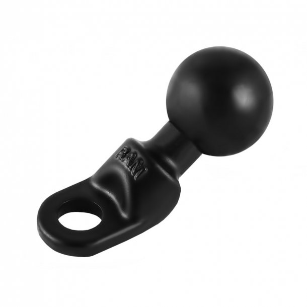 RAM Mounts B-Kugle med vinklet monteringsbase (9 mm hul)