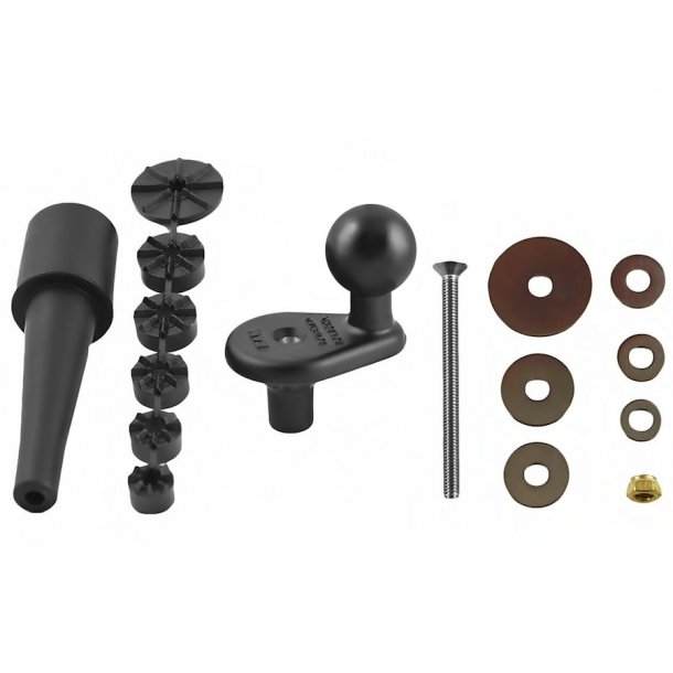 RAM Mounts B-strrelse med monteringsbase til kronrr