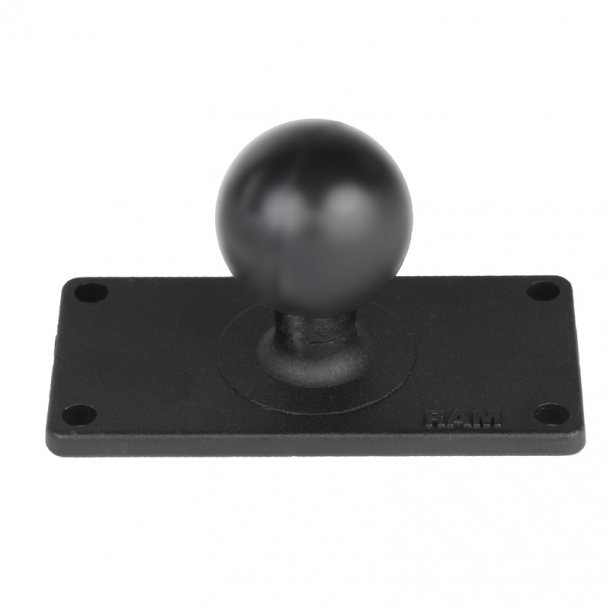 RAM Mounts C-Kugle base med 1.5" x 3.5" 4-huls mnster