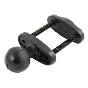 RAM Mounts C-Kugle med klampe til firkantede rr op til 3,81 cm