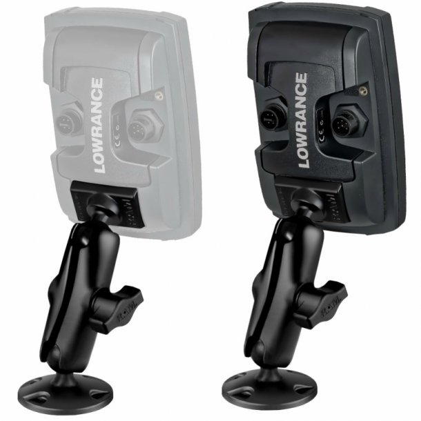 RAM Mounts B-strrelse marine st til Lowrance Elite-4 &amp; Mark-4 Fishfinders serie