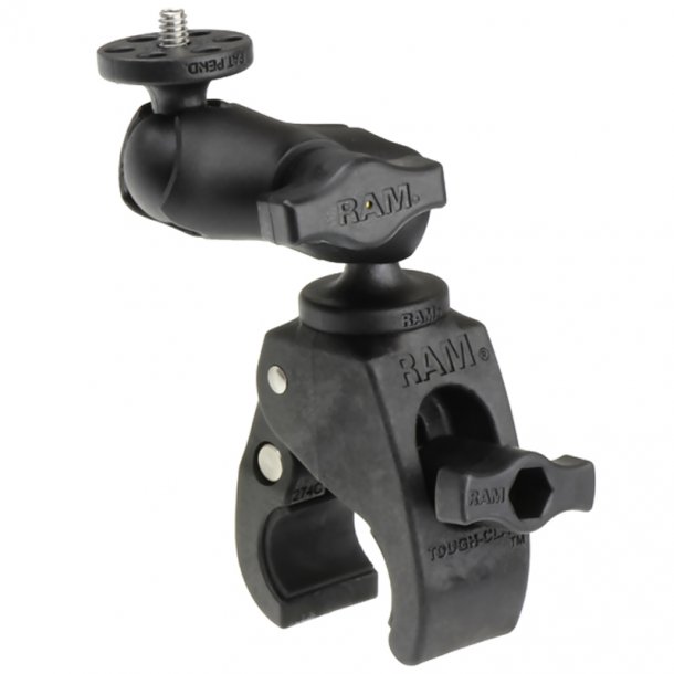 RAM Mounts Lille Though-Claw med Kort Arm & Rund B-Kugle base med 1/4