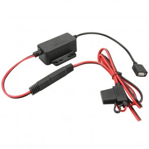 RAM Mounts GDS Modular Hardwire lader med Hun USB stik 10-30v