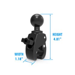 RAM Mounts Lille Tough-Claw med C-kugle