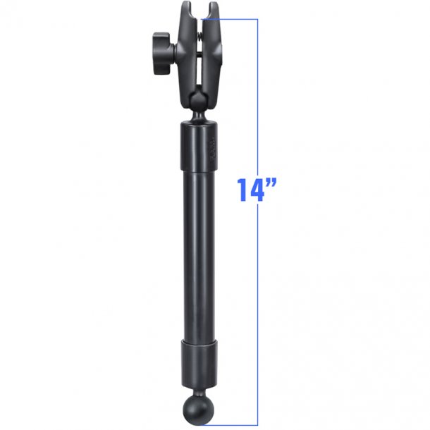 RAM Mounts forlngerarm med to B-kugler samt en Mellem Komposit arm (35 cm lang)