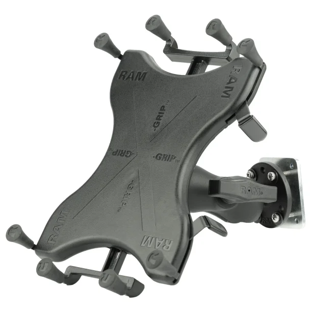RAM Mounts X-Grip Dashboard Mount med Bagplade &amp; kort C arm til 9"-11" Tablets