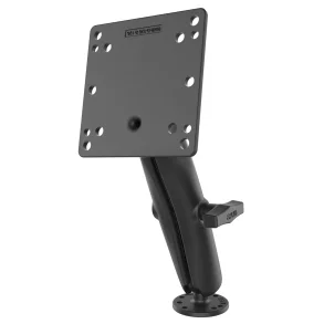 RAM Mounts C-strrelse Lang arm, rund base og VESA 75 & 100 plade