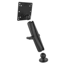 RAM Mounts C-strrelse Lang arm, rund base og VESA 75 &amp; 100 plade