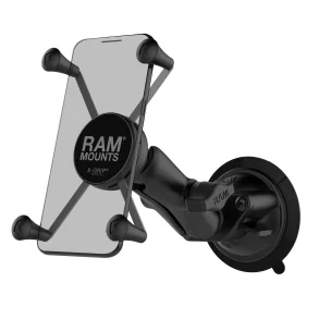RAM Mounts X-Grip til store telefoner med Mellem Arm & Twist-Lock Sugekop i B-Strrelse