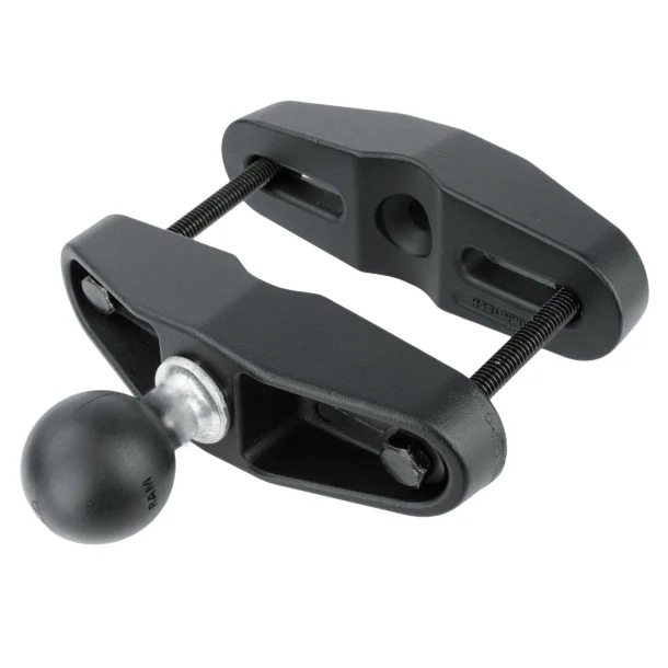 RAM Mounts Firkantet Rrklemme-Beslag med C-Kugle til Stolper & Rr fra 4,45  10,16 cm