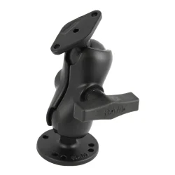 RAM Mounts St i C-strrelse med en Diamantplade Base, Rund Base Samt en Kort Arm