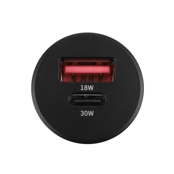 RAM Mounts GDS Type-C & Type A 2-Port Cigarstiks lader