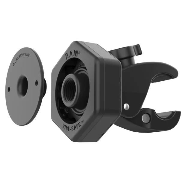 RAM Mounts Lille Tough-Claw Base med Vibe-Safe Adapter