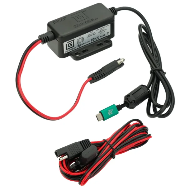 RAM Mounts GDS Modul�r 10-30V Hardwire Oplader med USB Type-C (hanstik)