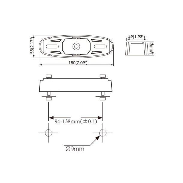 911 Signal S6 Monteringsbeslag