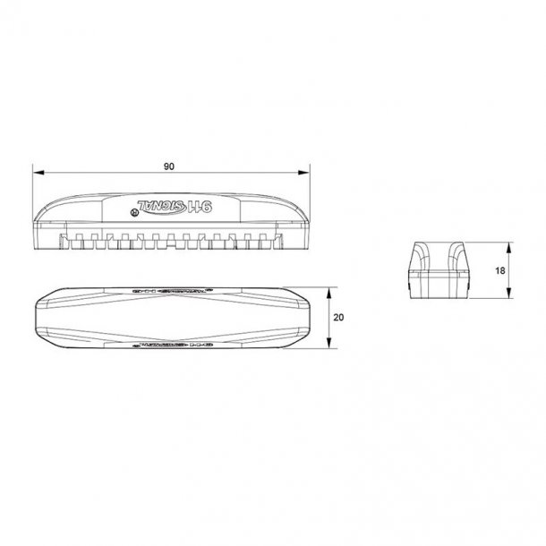 911 Signal X6 Flash LED BL�