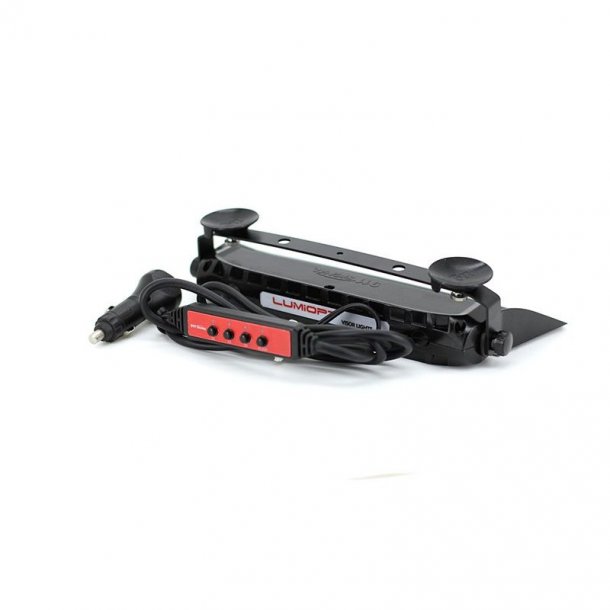 911 Signal Lumiopt 2x9 Bl Advarselslys til Forrude Montering