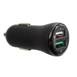 Brodit - USB-A Cigarstiks lader med Quick charge