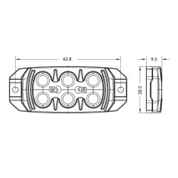 911 Signal F3S FIREFLY Flash LED BL