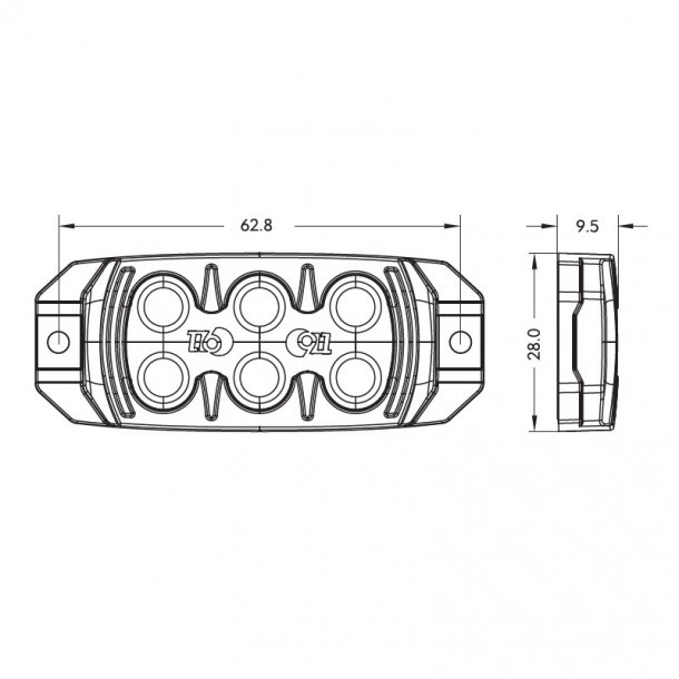 911 Signal F3S FIREFLY Flash LED BL�