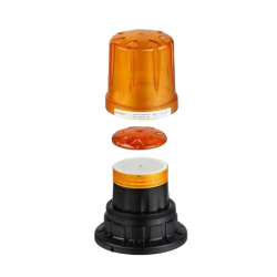 911 Signal FIRE DRAGON LED GUL - Plan Montering