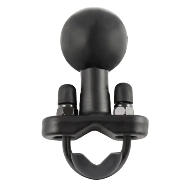RAM Mounts Rr Base med ForZinket U-Bolt & C-kugle til Rr fra 1,27 cm til 3,17 cm i Diameter