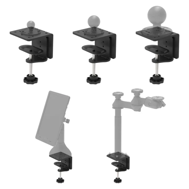 RAM Mounts Heavy Duty Klemme Base til montering af Kuglebaser i B, C & D st�rrelse