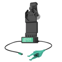 RAM Mounts GDS Uni-Conn dock med dobbelt USB-A og USB-C samt udl�serarm