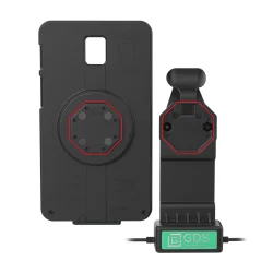 RAM Mounts GDS Uni-Conn dock med dobbelt USB-A og USB-C samt udl�serarm