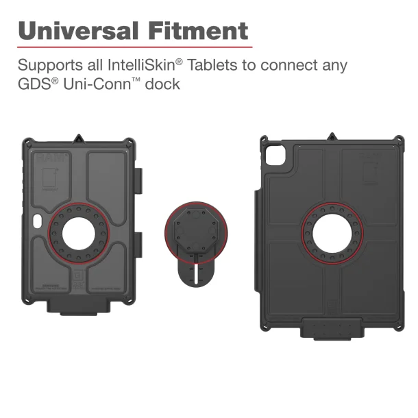 RAM Mounts GDS Uni-Conn Justerbar Adapter til IntelliSkin