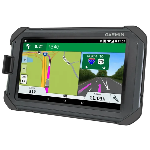 RAM Mounts EZ-Roll'r lsbar holder til Garmin Fleet 770, Overlander m.f.