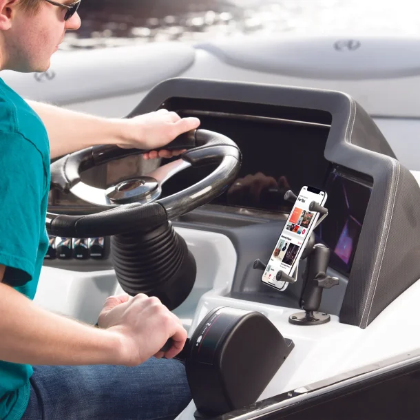 RAM Mounts X-Grip Til store telefoner & phablets med B-Kugle