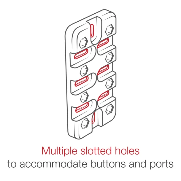 RAM Mounts Finger-Grip Universal GPS & Radio Holder