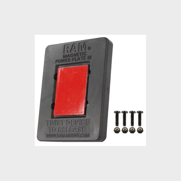 RAM Mounts Power Plate III Universal Magnet Holder