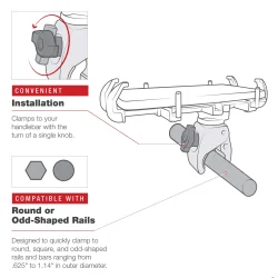RAM Mounts Lavprofil lille Tough-Claw base
