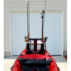 RAM Mounts Tele-Mount Stang Adapter med Mellem B-strrelse arm &amp; Action Kamera Adapter