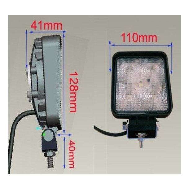 Kinwons LED arbejdslampe 15W