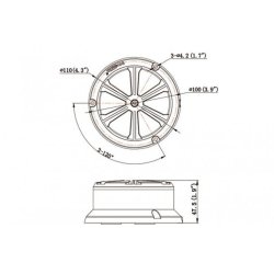 911 Signal FIRE DRAGON MINI BL - Plan Montering