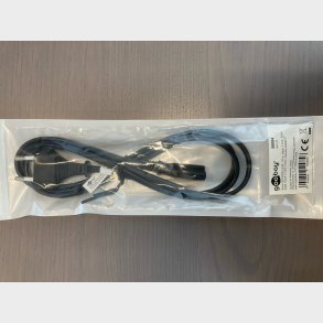 Goobay Strmledning med Euro Stik