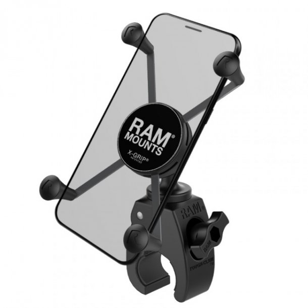 RAM Mounts X-Grip Til store telefoner med Lille Tough-Claw med Snap-Link