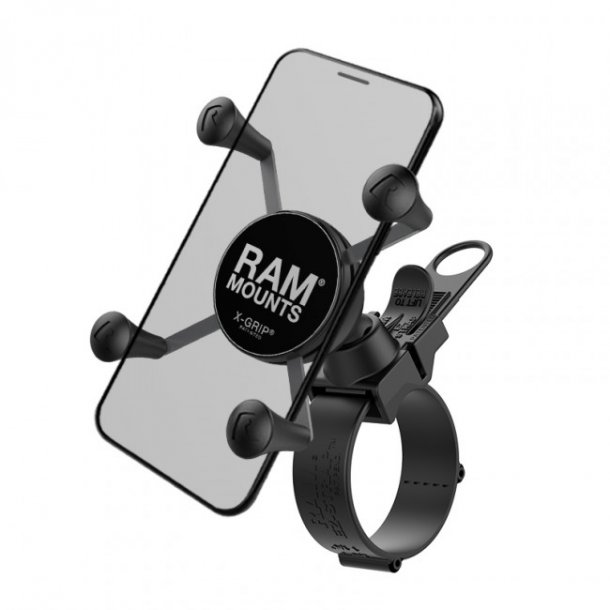 RAM Mounts X-Grip Til sm telefoner - Med EZ-Strap Rr-montering