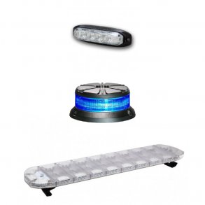 Blå LED Blitz Blink