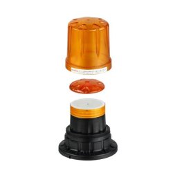 911 Signal FIRE DRAGON LED GUL - Stang Montering